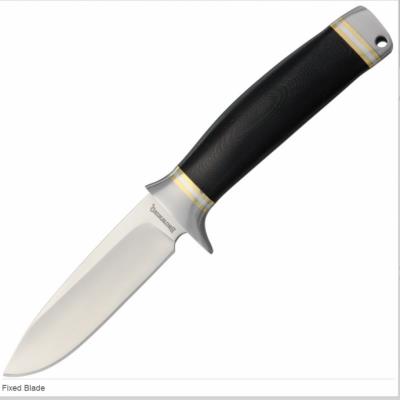Couteau de Chasse Rando Browning Lame Acier Carbone/Inox Manche Micarta Etui Nylon BR077 - Free Shipping