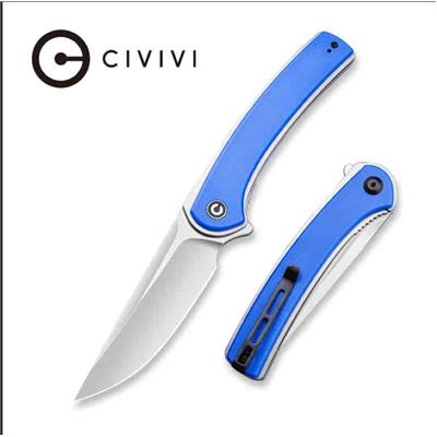 CIVC2002C Couteau Civivi Asticus Blue Manche G10 Acier D2 - Livraison Gratuite