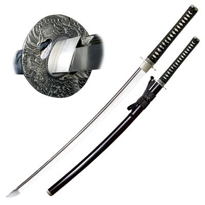 Sabre de Samourai Cold Steel Emperor Katana Lame Acier Carbone 1055 Manche Peau de Raie Etui Bois CS88K - Free Shipping