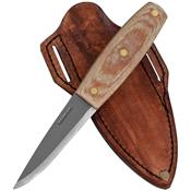 Couteau Condor Primitive Mountain Lame Acier Carbone 1075 Manche Micarta Etui Cuir Made El Salvador CTK39184 - Free SHipping