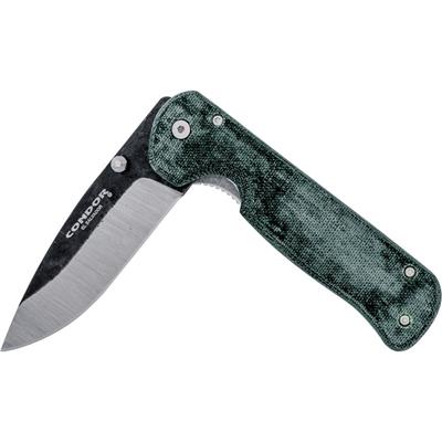 Couteau Condor Krakatoa Army Green Micarta Acier 1095 El Salvador CTK3937427HC - Livraison Gratuite