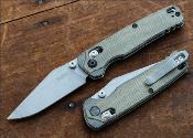 KS6106 Couteau Kershaw Bel Air DuraLock KVT Lame Clip Point Acier CPM-MagnaCut Manche Micarta USA - Livraison Gratuite