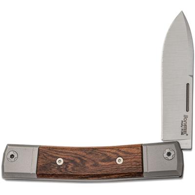 LSTBM2ST Couteau LionSteel BestMan Santos Wood Lame Acier M390 Italy - Livraison Gratuite