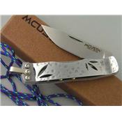 COUTEAU Mcusta Shiro-Take Money Clip Acier AUS8 Pince Billets Made In Japan MCU153