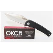 Couteau Ontario Carter Trinity AUS-8 Manche G-10/Titane Framelock ON8877 - Free Shipping