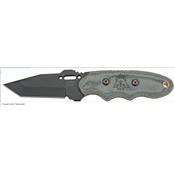 Couteau Tactical Tops Covert Anti Terrorism Acier Carbone 1095 Manche Micarta Made In USA TP203 - Free Shipping