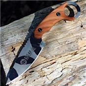 Couteau Tops Knives C.U.T. Camo Acier 1095 Manche Made In USA TPCUT40C - Livraison Gratuite