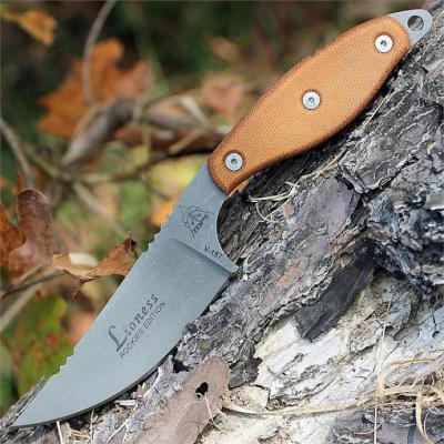 Couteau TOPS Knives Lioness Rockies Edition Tumbled Acier 1095 Etui Kydex Made USA TPLIONTBF - Free Shipping