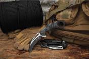 UC3602 Couteau M48 Steel Titan Karambit Pliant | Lame Acier D2 Two-Tone Hawkbill | Manche Plaquettes G10 Black | Liner Lock | Livraison Gratuite