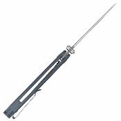 ATZ1702MBUS ArtisanCutlery Tradition V2 | Couteau Pliant Lame Drop Point Acier S35VN Manche G10 Bleu - Livraison Gratuite