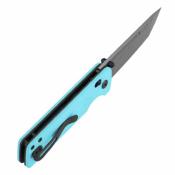 B2038V3 Couteau TENABLE Anomaly Lame Acier Damas Manche G10 Bleu Cross Bar Lock - Livraison Gratuite