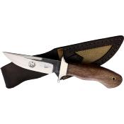 BKA032 Poignard BenJahmin Knives Brut de Forge Lame Carbone 1075 Etui Cuir - Livraison Gratuite