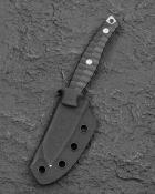 BTKFK07A Bestech Heidi Blacksmith 3 – Couteau fixe lame Acier 14C28N Manche G10 Black étui Kydex – Livraison Gratuite