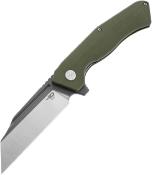 BTKG46G Couteau Bestech Rockface Od Green Wharncliffe Lame Acier D2 Gray/Satin IKBS - Livraison Gratuite