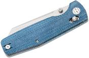 BTKG56C1 Couteau Bestech Slasher Blue Lame Acier D2 Stonewash IKBS - Livraison Gratuite