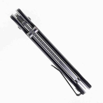 BTKG68A Couteau Bestech Cobber | Lame Acier 14C28N Two-Tone Drop Point | Manche G10 Black | Bar Lock | Livraison Gratuite