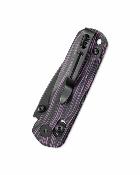 BTKMK21E Couteau Bestechman Sprite | Lame Acier M390 Black Stonewash Drop Point | Manche G10 Purple/Black | B-Lock | Livraison Gratuite