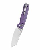 BTKMK06M Bestechman Cicada’s Wing | Couteau Pliant EDC | Lame Acier 10Cr15MoV | Manche G10 Purple | Verrouillage B-Lock - Livraison Gratuite