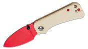 CIVC19068S7 Couteau CIVIVI Baby Banter Red/Ivory Lame Nitro-V IKBS - Livraison Gratuite