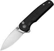 CIVC20052F1 — Couteau Civivi Mini Shakan Lame Acier Nitro-V Drop Point Satiné Manche Aluminium Noir Button Lock Livraison Gratuite
