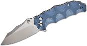 CIVC240282 Couteau Civivi Natterjack C24028-1 Clip Point Lame Acier 14C28N Blue G10 Button Lock - Livraison Gratuite