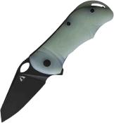 CMB05J Couteau CMB Made Knives Hippo Jade Lame Acier D2 IKBS - Livraison Gratuite