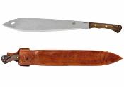 CTK2012175HC Machette Condor Indigenous | Lame 44 cm Acier Carbone 1075 | Manche Noyer & Housse Cuir - Made in El Salvador - Livraison Gratuite
