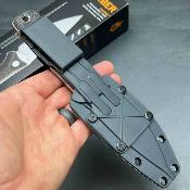 G1066481 Couteau Gerber Convoy | Lame Drop Point Acier 440A | Manche Brown Micarta Housse Nylon - Livraison Gratuite 