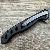 G1074252 Gerber EVO Mid Liner Lock Tanto – Couteau Tactical Lame Acier 7Cr17MoV Manche Aluminium Noir – Livraison Gratuite