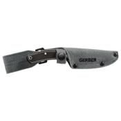 G1819 Poignard Gerber Downwind Capper Black Lame Acier 7Cr17MoV - Livraison Gratuite