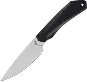 G2009298 — Couteau Gerber Forefront Black Lame Acier 420HC Drop Point Blanche Manche GFN Noir Étui GFN - Livraison Gratuite