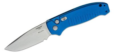 HO64133 Couteau Automatique Hogue Ballista Blue Lame Acier 154CM Drop Point USA - Livraison Gratuite