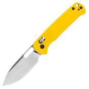 J1935YE Couteau CJRB Hectare Yellow Lame Acier AR-RPM9 Sand Polish IKBS - Livraison Gratuite