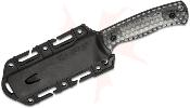 KA7700 KA-BAR Les George Cool Name USA – Couteau Fixe Drop Point | Lame 1095 Cro-Van Noire | Manche Polycarbonate Etui - Livraison Gratuite