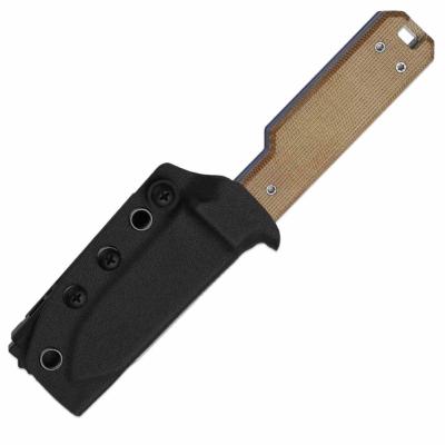 KI1133A2 Couteau Kizer Abrams | Lame Acier 14C28N Satin Spey Point | Manche Plaquettes Norplex | Housse kydex | Livraison Gratuite