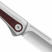 Ki3732A2 Couteau Pliant Kizer Melody Lame Acier S35VN (HRC 60-62) Manche Aluminium et Bois de Rose Panama Slip Joint Livraison Gratuite