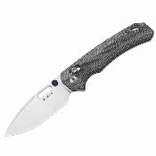 KIV3802CDA1 Couteau Kizer Outposter Lame Acier Nitro-V Drop Point Manche Plaquettes Norplex UltreX  Black Clutch Lock | Livraison Gratuite