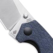 KIV4593C1 Couteau Kizer Towser Blue Lame Acier 154CM IKBS - Livraison Gratuite