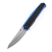 KT1042A1 Couteau Kansept Integra Blue & Black Lame Acier 154CM SW IKBS - Livraison Gratuite
