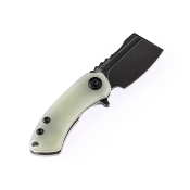 KT3030A4 Couteau Kansept Korvid Jade G10 Lame 154CM - Livraison Gratuite