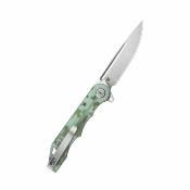 KUB312V Couteau pliant Kubey Mizo | Lame Drop Point Acier 14C28N Manche G10 camouflage Linerlock - Livraison Gratuite