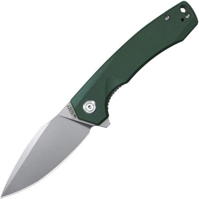 KUB901N Couteau Kubey Calyce Green Lame Acier AUS-10 IKBS - Livraison Gratuite