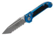 MCT113612APBL Microtech LUDT 1136-12APBL – Couteau Automatique | Lame Tanto Apocalyptic | Manche Alu Bleu USA - Livraison Gratuite