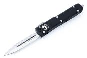 MCT1226 Couteau Microtech 122-6 Black OTF Auto Ultratech D/E Lame Acier Premium Manche Aluminium Made USA