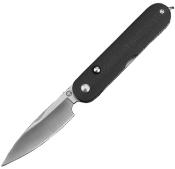 MK0011BK Couteau Pliant Rapax Kiki Lame Acier VG-10 Manche Micarta Noir Button Lock - Livraison Gratuite