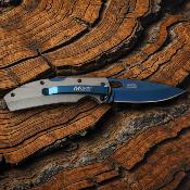 MT1076GY MTech Lockback Gray – Couteau pliant lame Acier 3Cr13 TManche aluminium gris – Livraison Gratuite