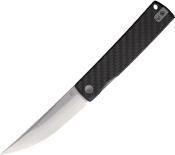 NMB250220 Couteau NORTH MOUNTAIN BLADE Kaiken Lame Acier SLD-Magic San Mai Manche Carbone Liner Lock - Livraison Gratuite