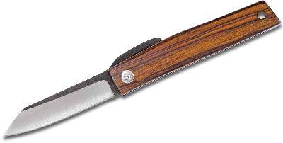 OFK7P Couteau Ohta Knives FK7 Folder Manche Desert Ironwood Lame D2 Made Japan - Livraison Gratuite