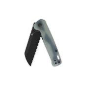 QS130V2G2 Couteau QSP Penguin V2 Lame Sheepfoot Acier D2 Manche G10 Jade Sécurité Liner Lock  - Livraison Gratuite