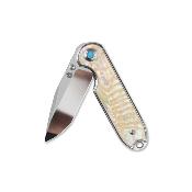 QS168A Couteau pliant QSP Nebula Mother of Pearl | Lame Acier 14C28N | Liner Lock | – Livraison Gratuite